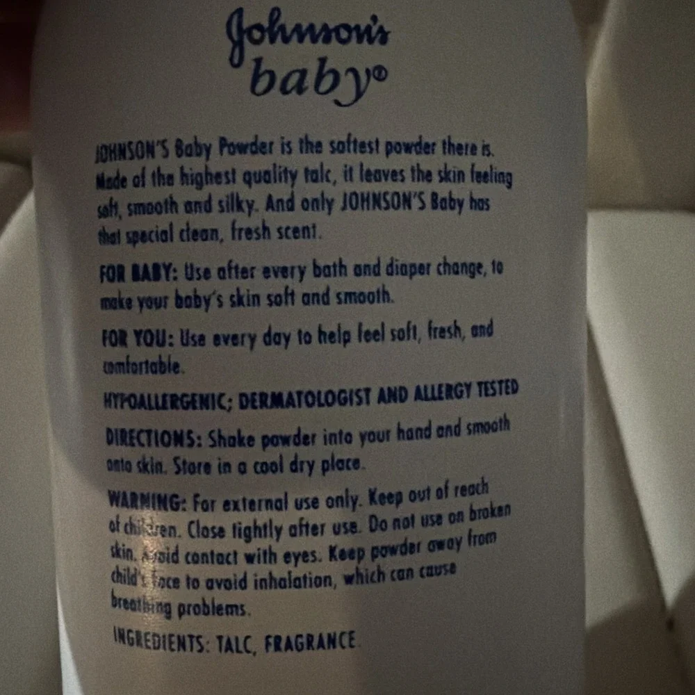 Vtg 1994 Johnson's Baby Powder with Talc 15 oz Bottle Sealed & Full